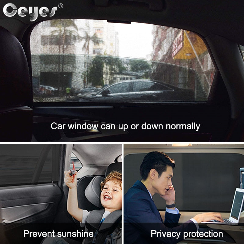 Ceyes 2pcs Car Styling Accessories Sun Shade