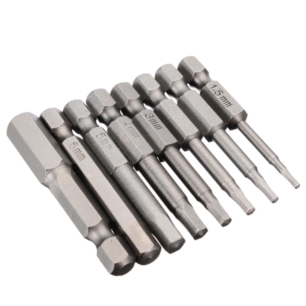 Magnetic Hexagon Screwdriver Bit S2 Steel