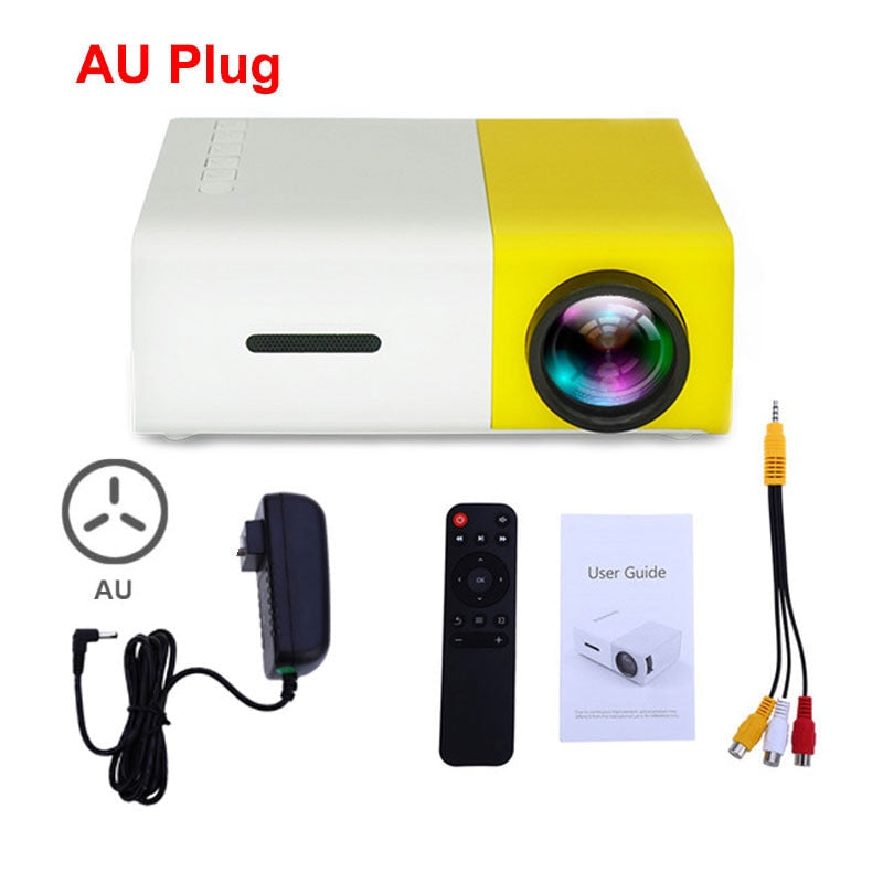 Mini LED Projector Yg300 Upgraded Version