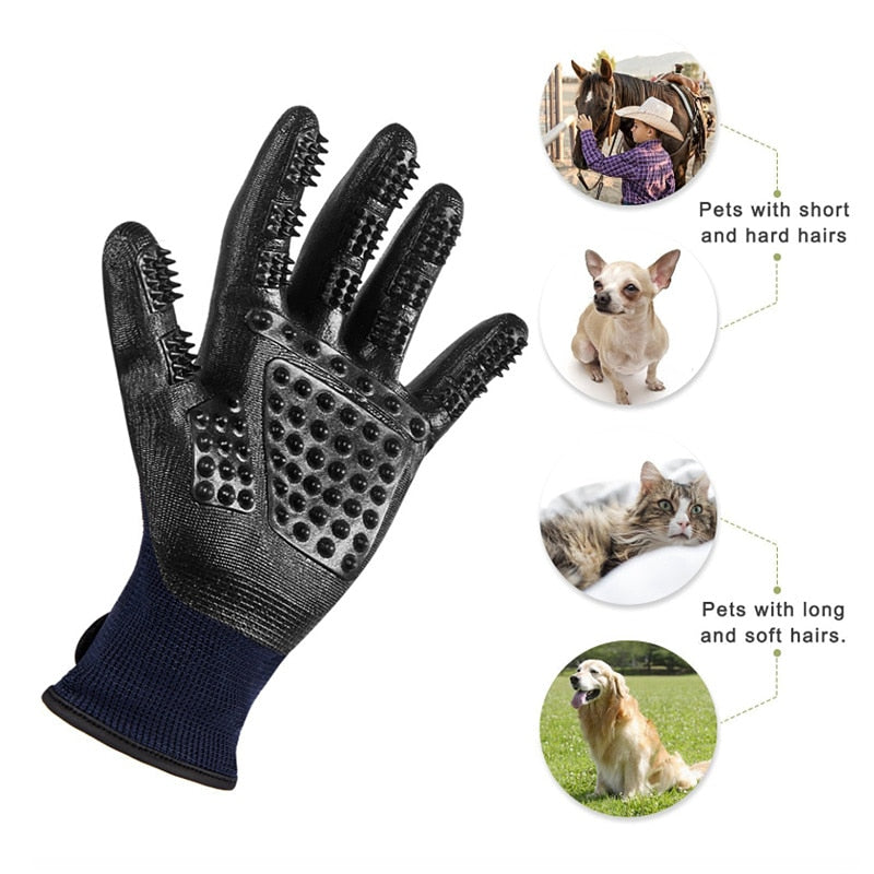 Grooming Glove for Cats Pet Hair Remover