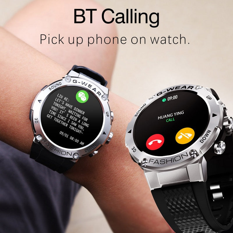 Sports Smart Watch Men BT Phone Call Customize