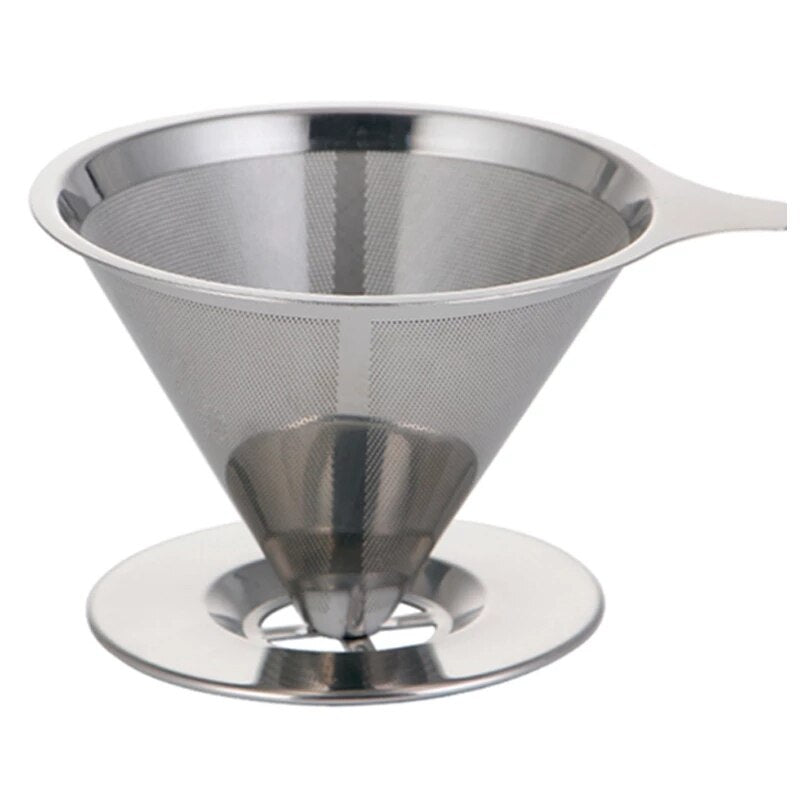 Coffee Filter Holder Pour Over Coffees Dripper Mesh