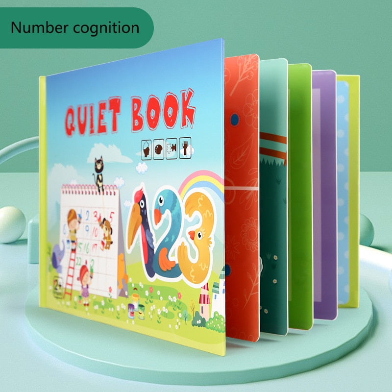 My First Busy Book Montessori Toys