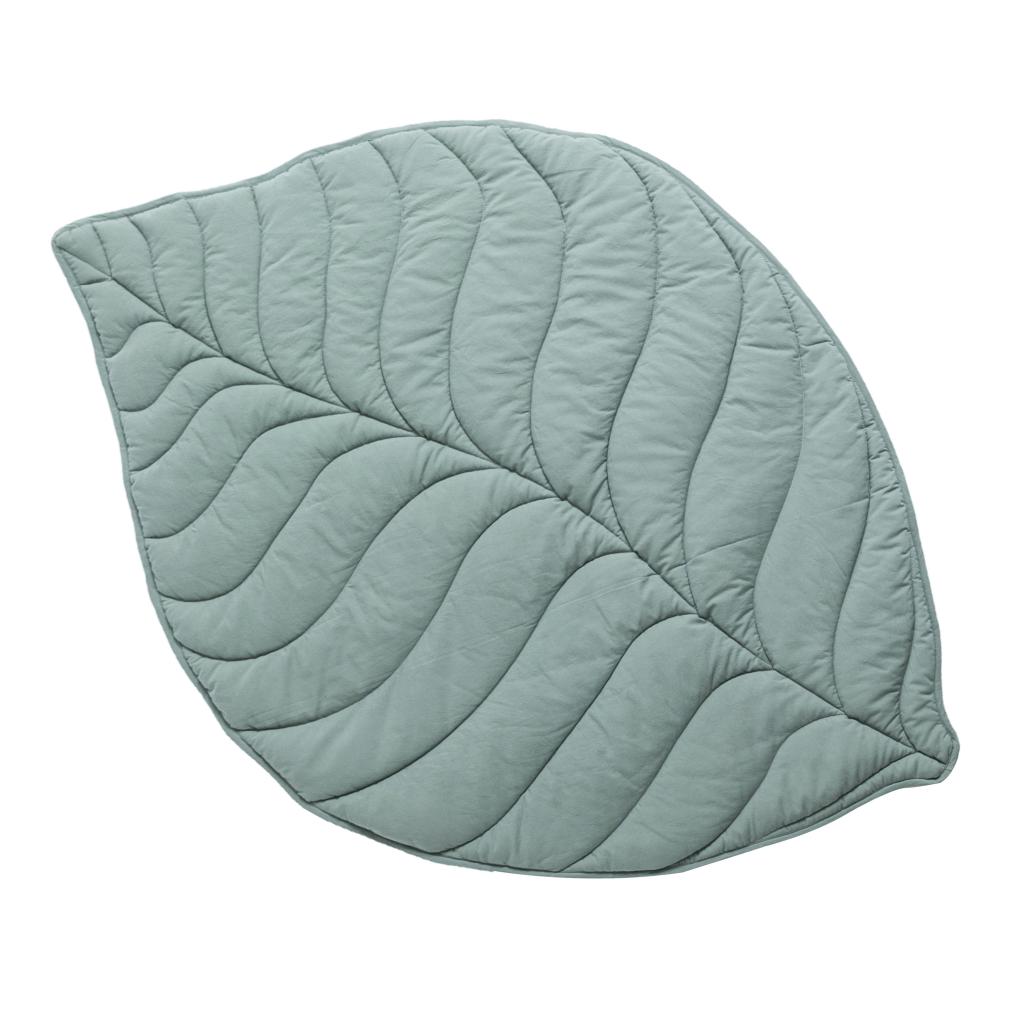 Leaf Shape Area Rug Modern Decorative Bedroom