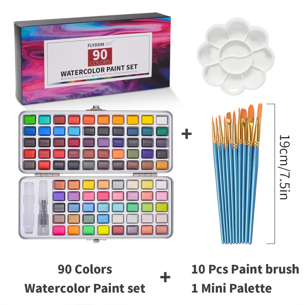 Colors Solid Watercolor Paint Set