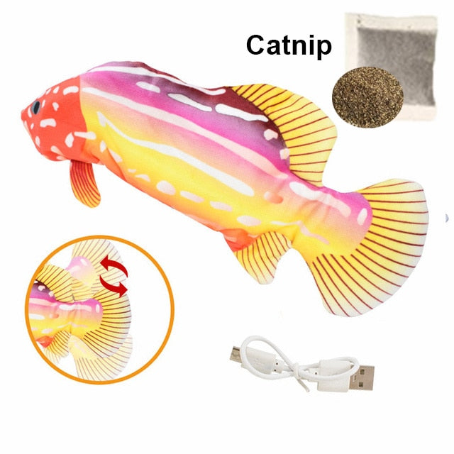 Cat Toy Fish USB Electric Charging Simulation