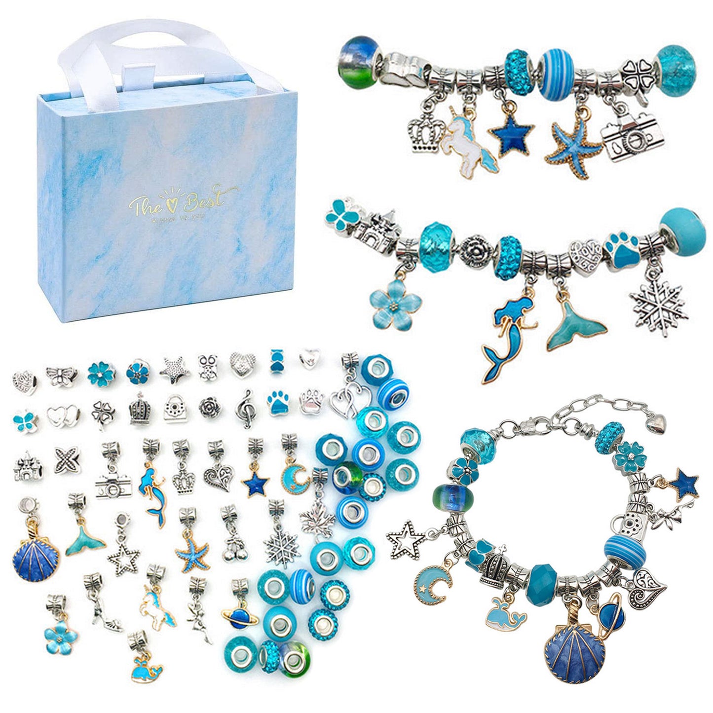 Jewerly Making Kit Charm Bracelet Necklaces