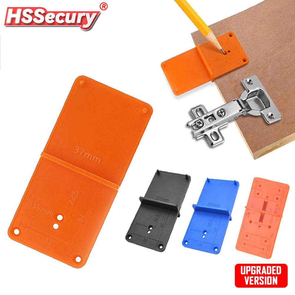 Hinge Hole Drilling Guide Plastic Woodworking