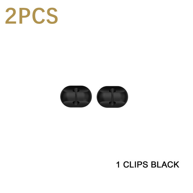 Plastic Storage Rack Cable Organizer Desk Set