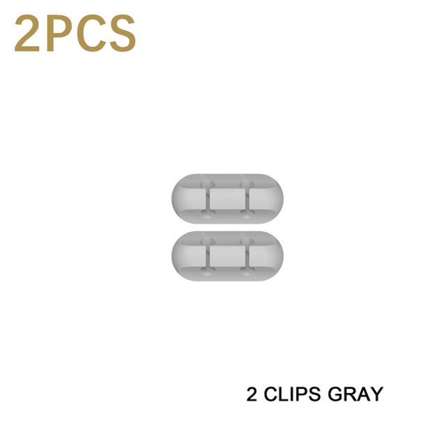 Plastic Storage Rack Cable Organizer Desk Set