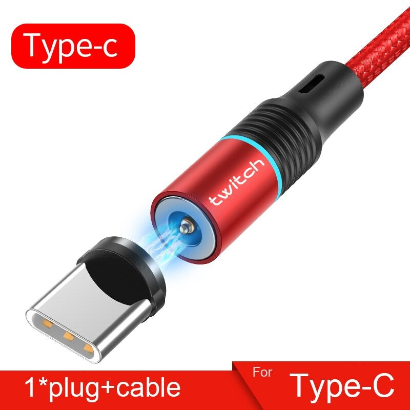 USB Cable Magnetic Charger Wire Cord