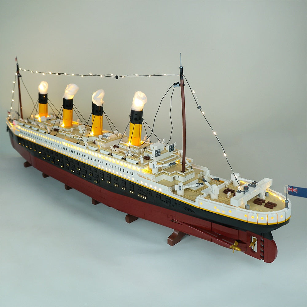 LED Light Kit for Titanic Cruise Ship Toys