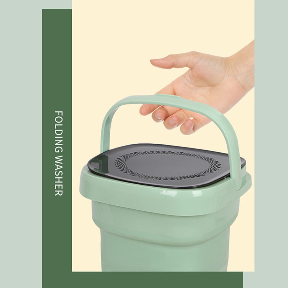 Folding Portable Washing Machine With Dryer