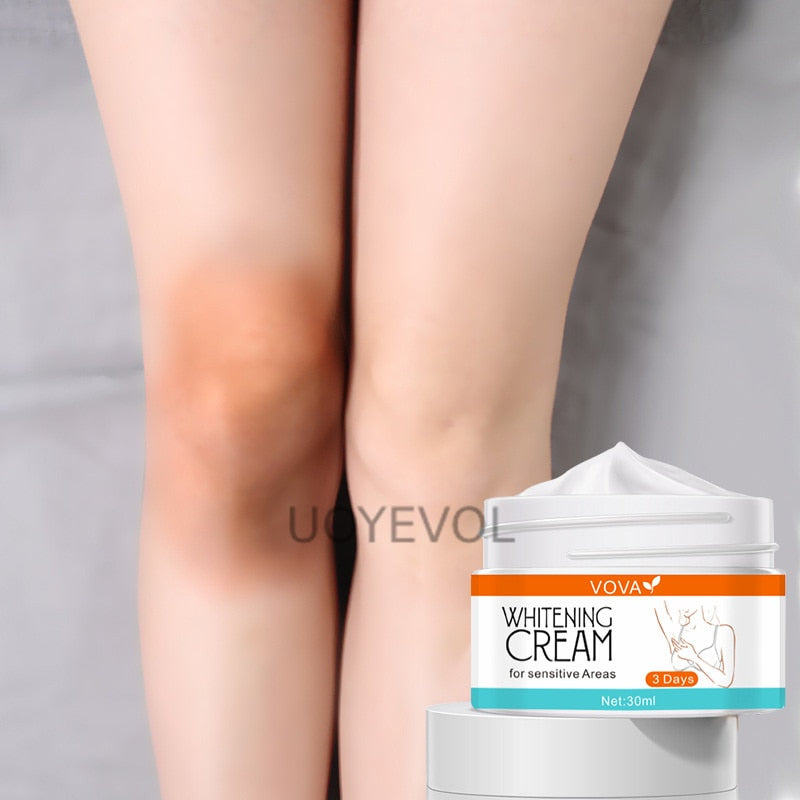 Whitening Cream for Sensitive Areas Dark Skin
