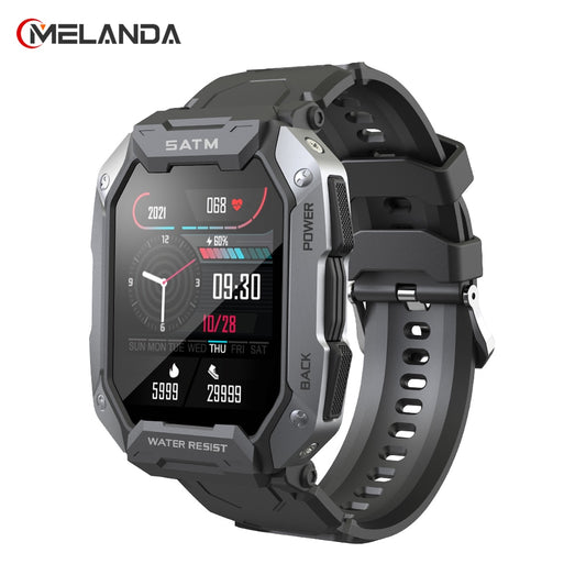 Smart Watch Men IP68 5ATM Waterproof Outdoor