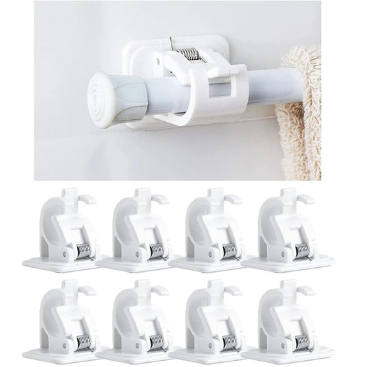 Self Adhesive Curtain Rod Bracket Punch-free Curtain