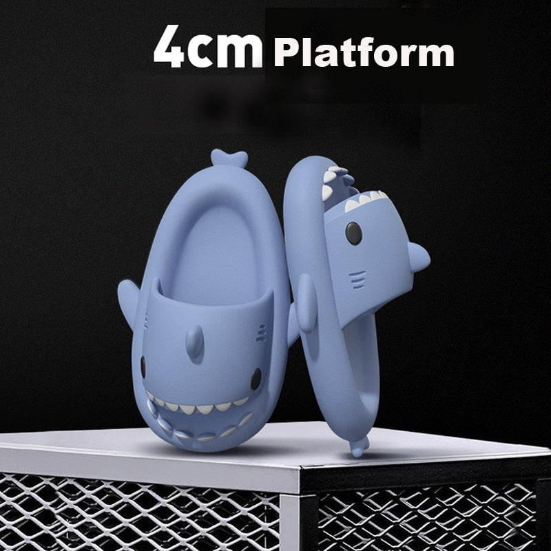 Slippers Women Shoes Summer Slides Cute Shark