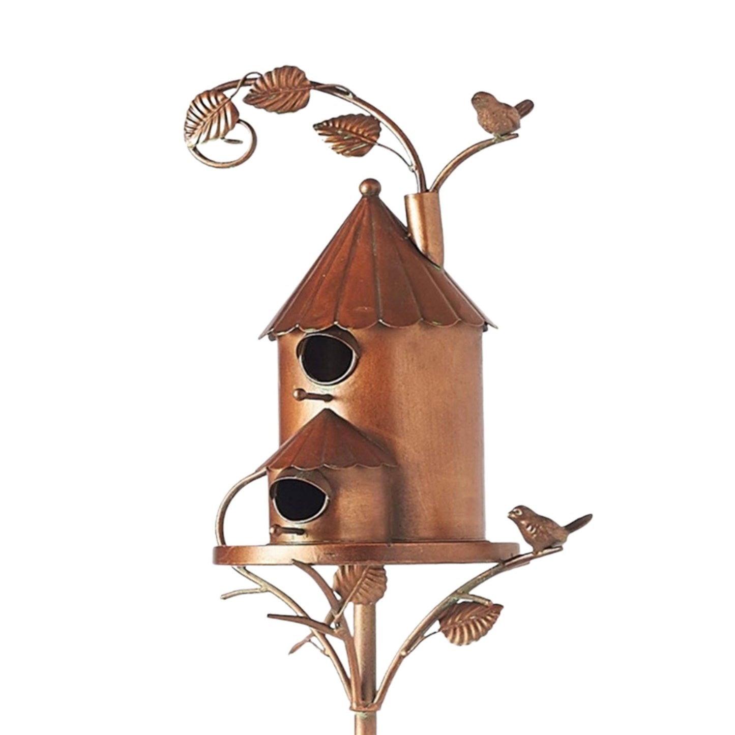 Garden Stake Birdhouse Attractive Bird Feeder
