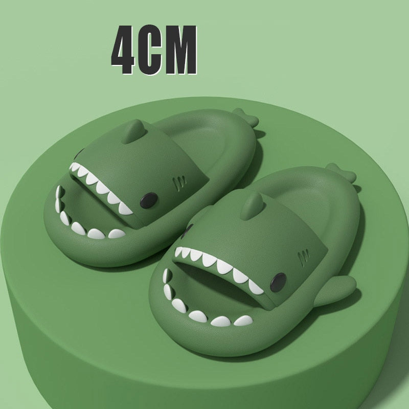 Slippers Women Shoes Summer Slides Cute Shark