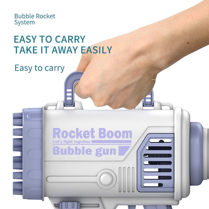 Kids Gatling Bubble Gun Toy