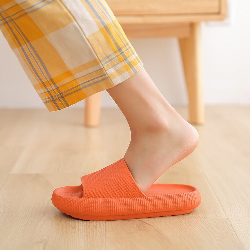 Bathroom Non-slip Slippers Fashion Thick Sole