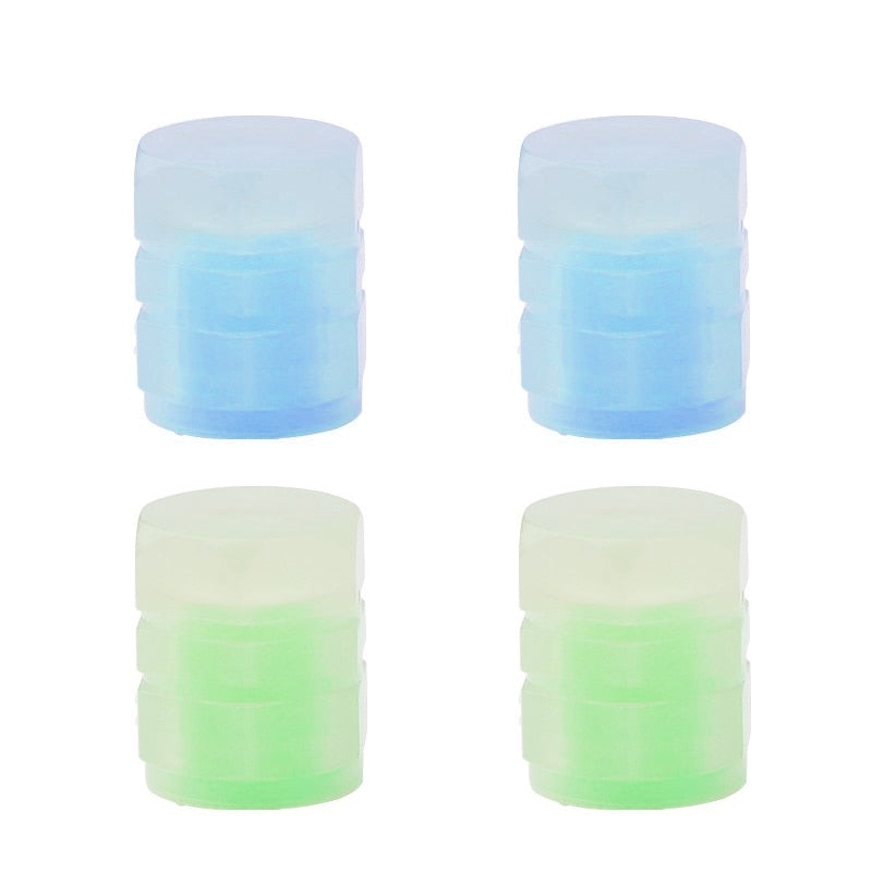 Luminous Tire Valve Cap Car Motorcycle Bike Wheel