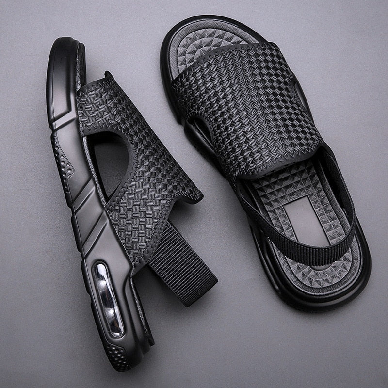 Summer Men Sandals Mesh Casual Shoes