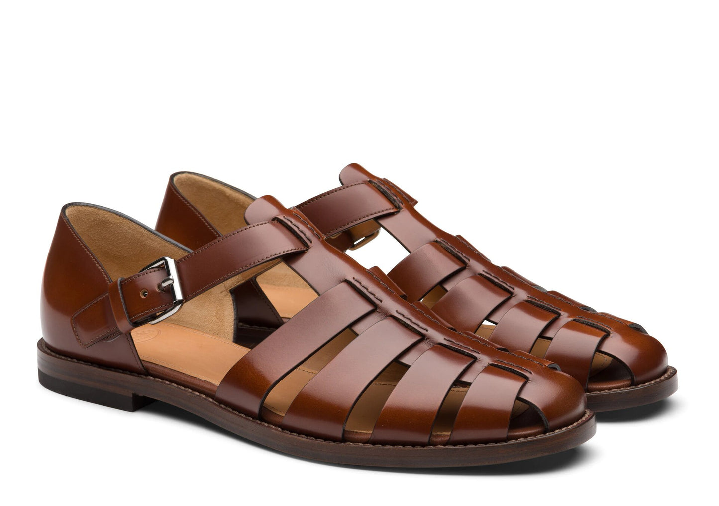 Sandals Leather Dress Shoes Outdoor Soft Pointed Classic Light Sandals