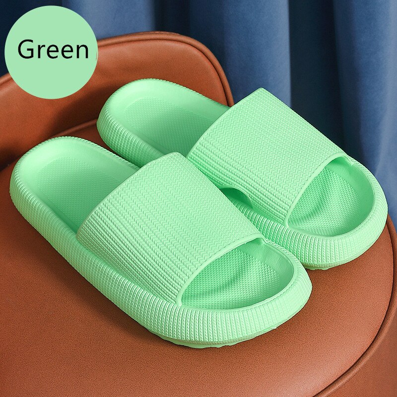 Bathroom Non-slip Slippers Fashion Thick Sole