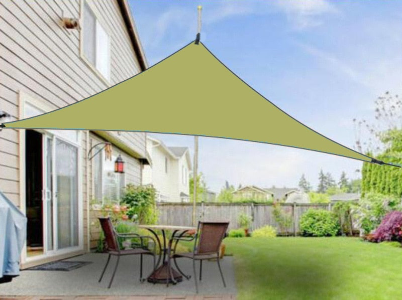 Sun Shade Sail Canopy Triangle Awning Shelter