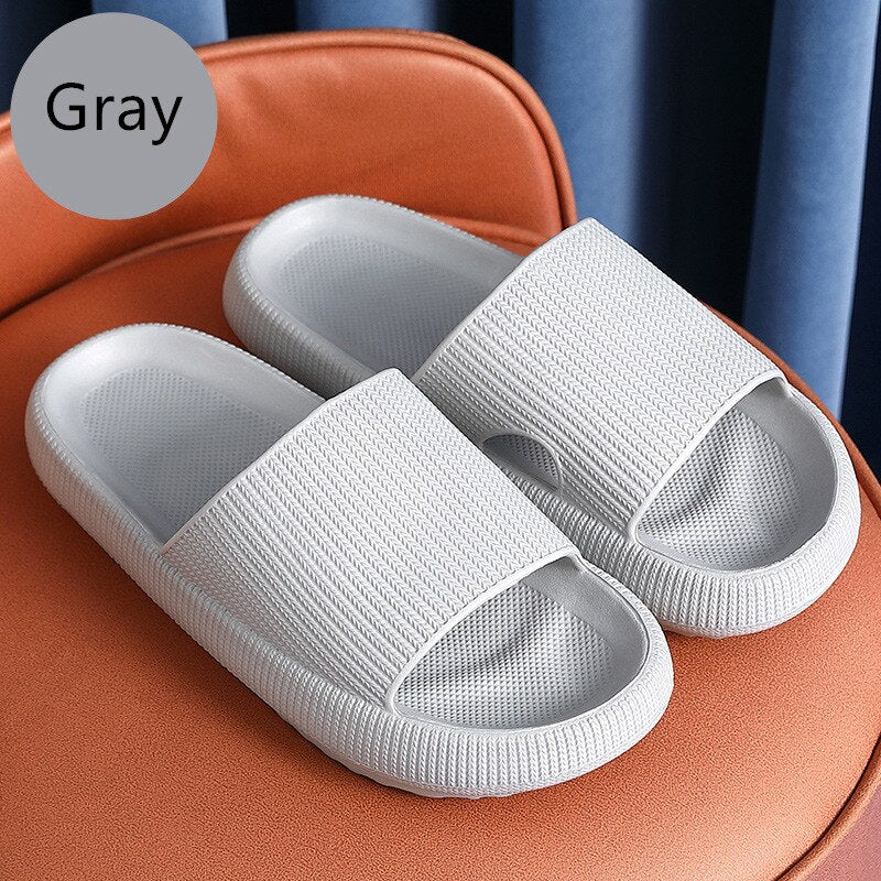 Bathroom Non-slip Slippers Fashion Thick Sole