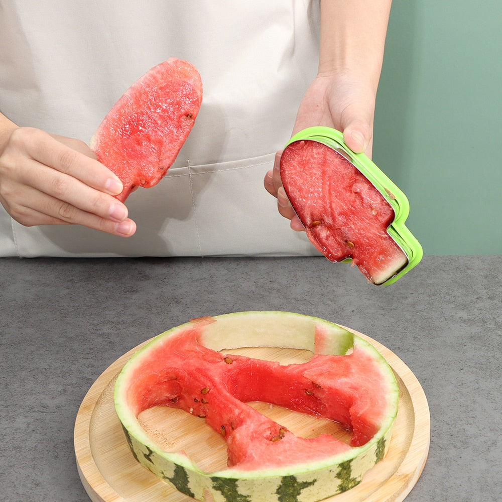 Mold Popsicle Gadget Fruit Watermelon Slicer