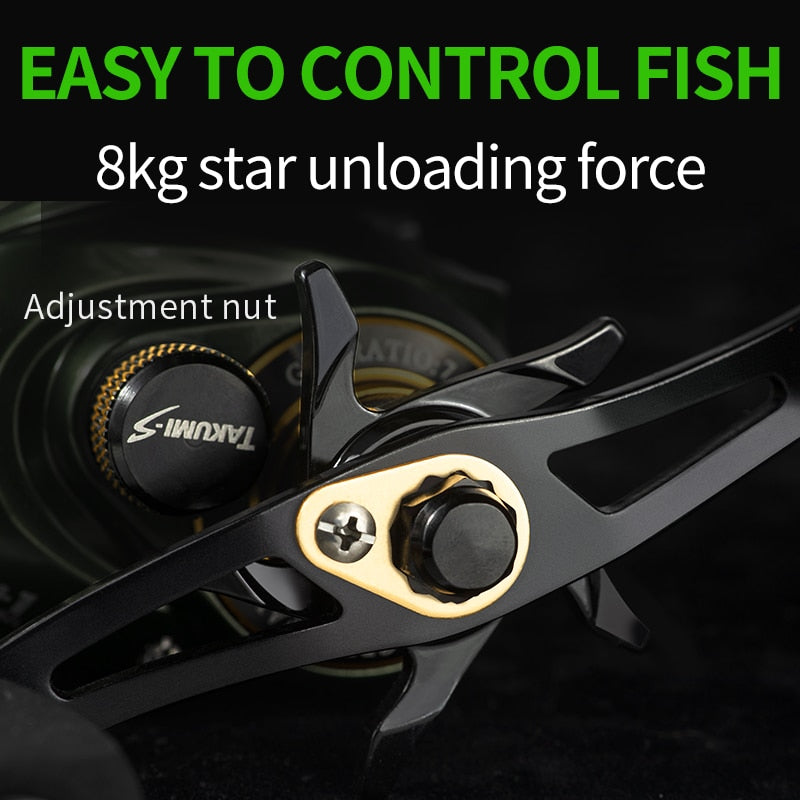 Fishing Reel WK Baitcasting Reel For Micro Fish