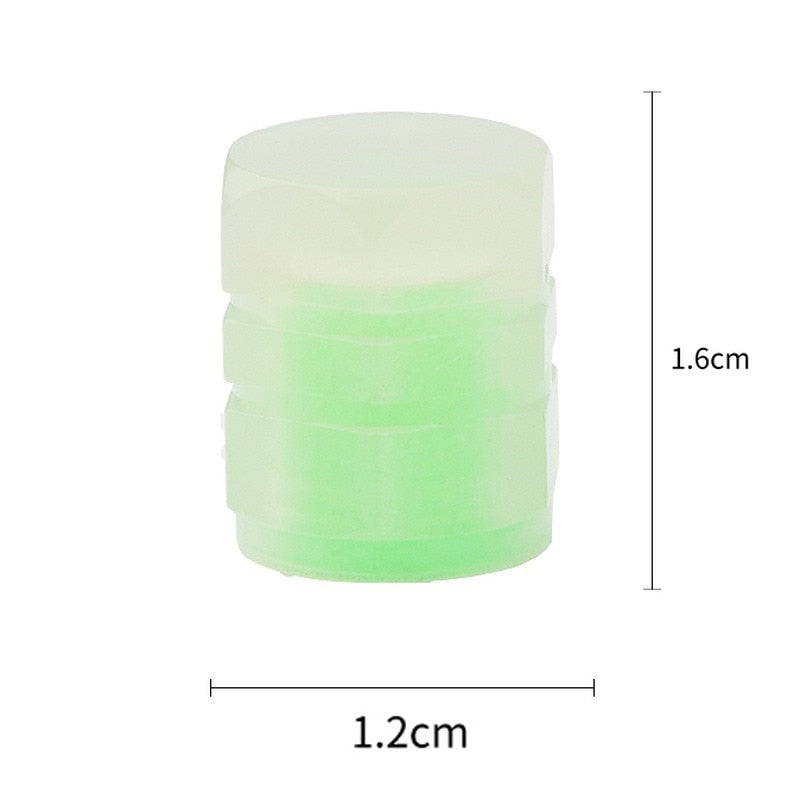 Luminous Tire Valve Cap Car Motorcycle Bike Wheel