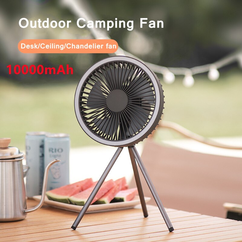 Tripod Fan Outdoor Camping Lighting Fan