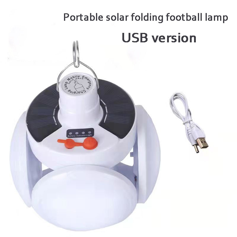 Portable LED Bulb Folding Solar Outdoor Light Waterproof