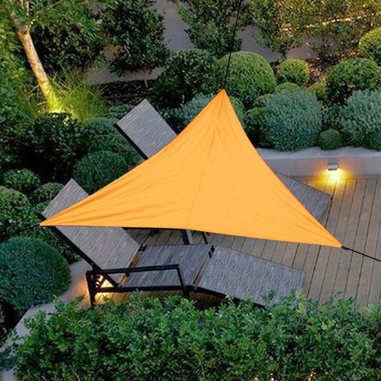 Sun Shade Sail Canopy Triangle Awning Shelter