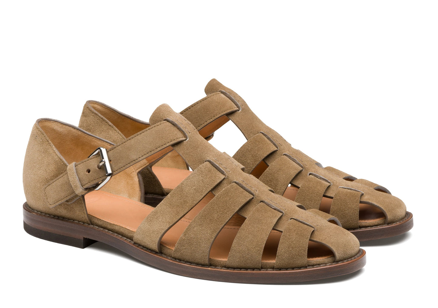 Sandals Leather Dress Shoes Outdoor Soft Pointed Classic Light Sandals