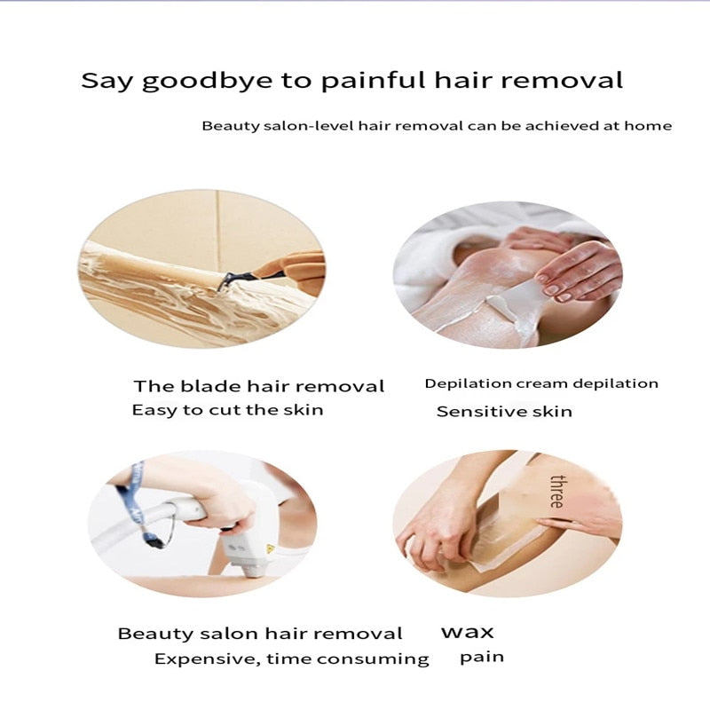 New Painless Physical Hair Removal Epilators