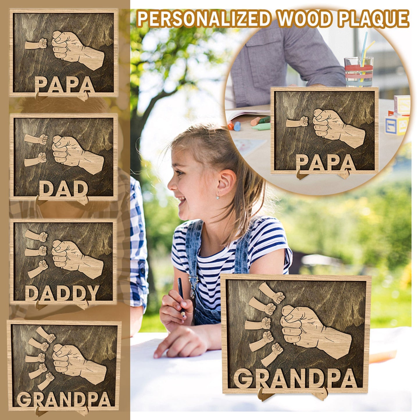 Personalized Wood Plaque Decor