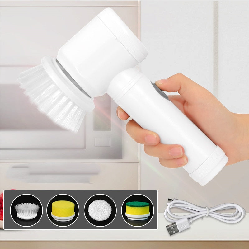 Wireless Electric Cleaning Brush USB Rechargeable