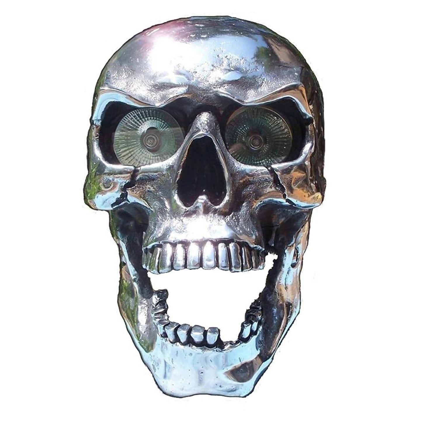 Motorcycle Skull Headlight At The Real HeadLight
