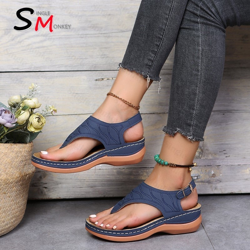 Summer Oxford Women Sandals Flats Slippers