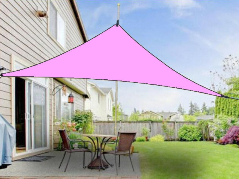 Sun Shade Sail Canopy Triangle Awning Shelter