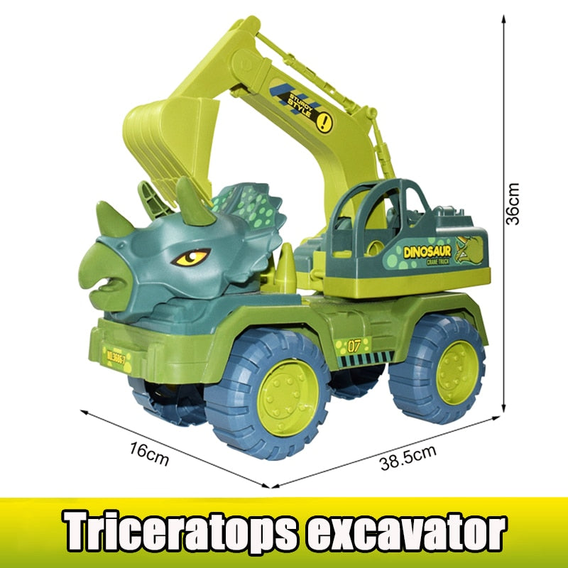 Dinosaur Excavator Engineering Vehicle Model Toy