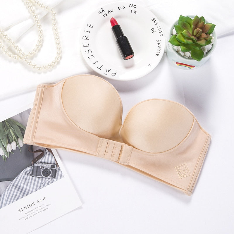 Strapless Push Up Bra