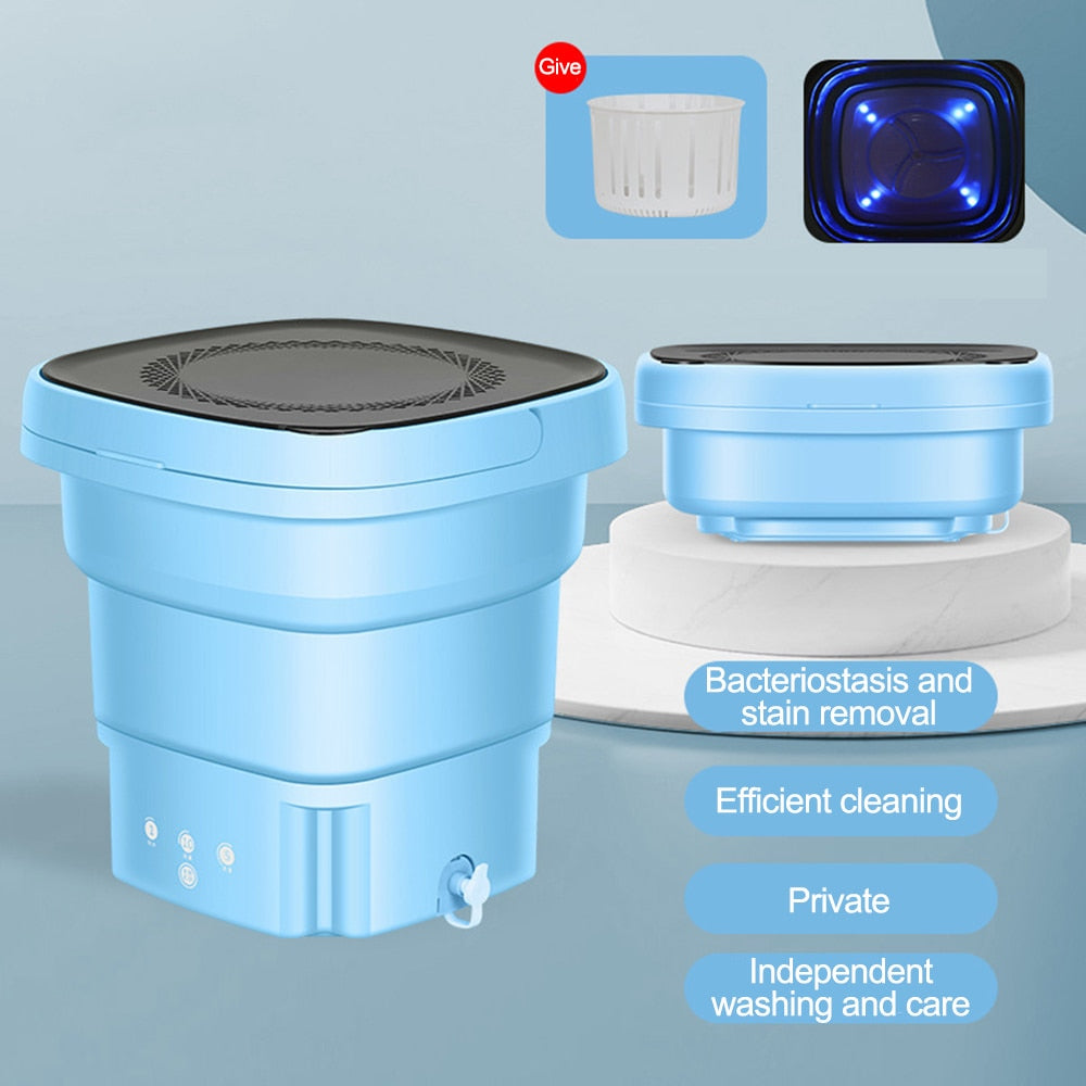 Folding Portable Washing Machine With Dryer