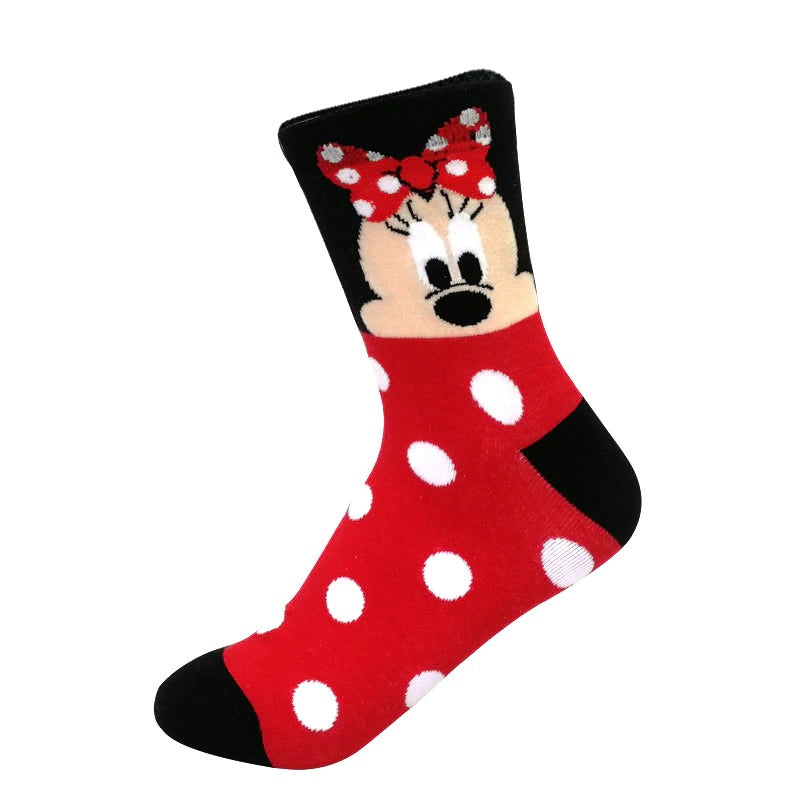 Disney Women Socks Cartoon Animal  mouse socks