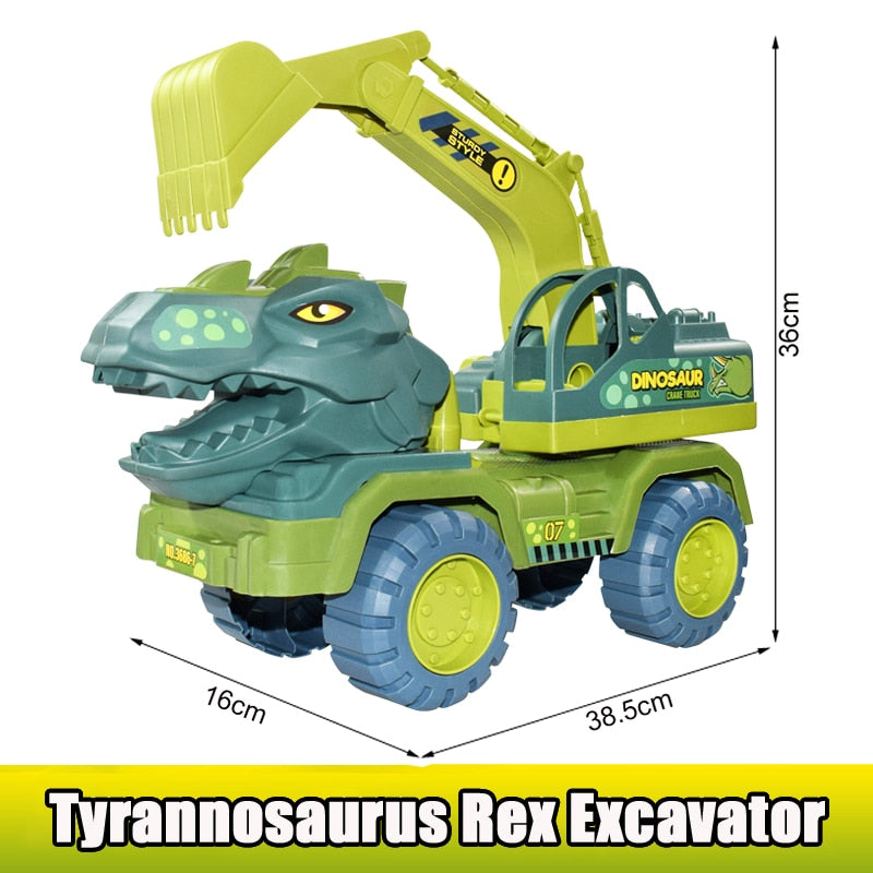 Dinosaur Excavator Engineering Vehicle Model Toy