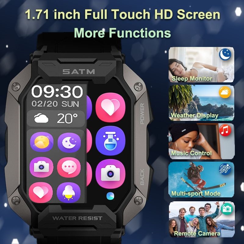 Full Touch Smartwatch For Android Xiaomi